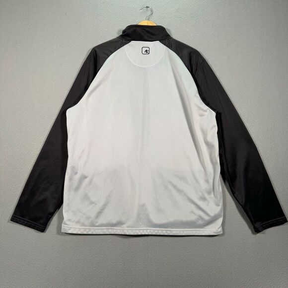 And1 Track Jacket Mens Extra Large White Full Zip Sweatshirt Basketball Hoop Mix - Picture 2 of 11